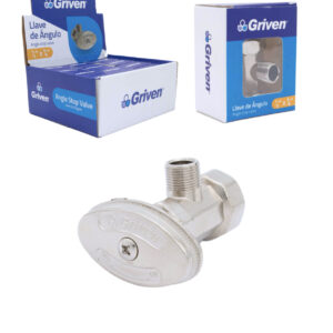 Llave de ángulo 1/2 x 3/8 (Griven)