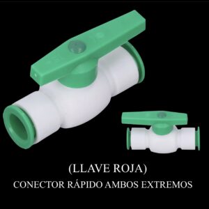 Llave de Paso de Válvula Esférica de (PPR)Conector Rápido